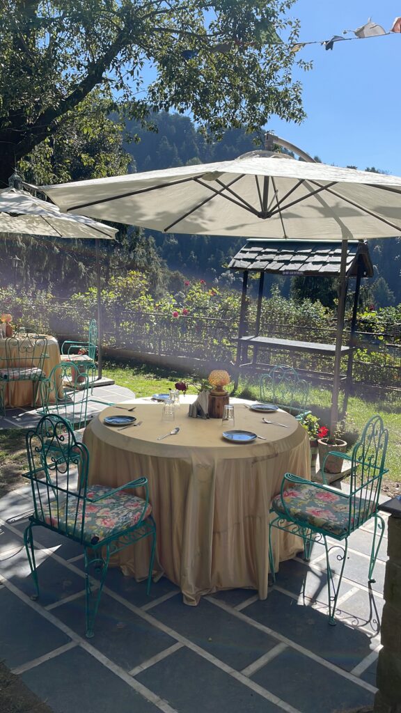 Dining At Alps Resort Dalhousie