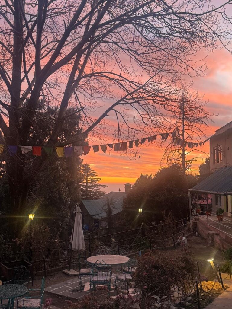 Majestic Sunset View From Alps Resort Dalhousie